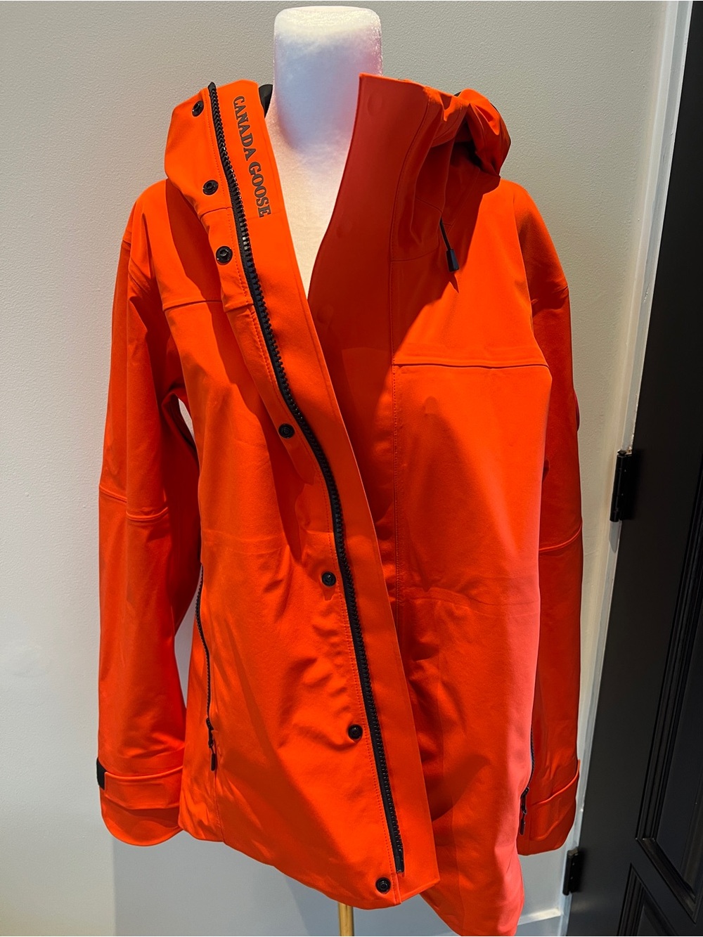 Canada Goose Men’s Orange Hooded Jacket